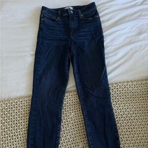 PAIGE Women's Deep Indigo Skinny Jeans